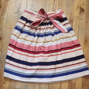 Kate Spade Cotton Stripped Skiry